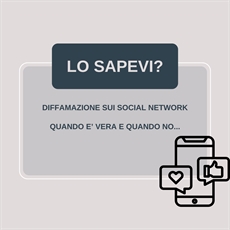 Diffamazione sui Social Network - Nuova 